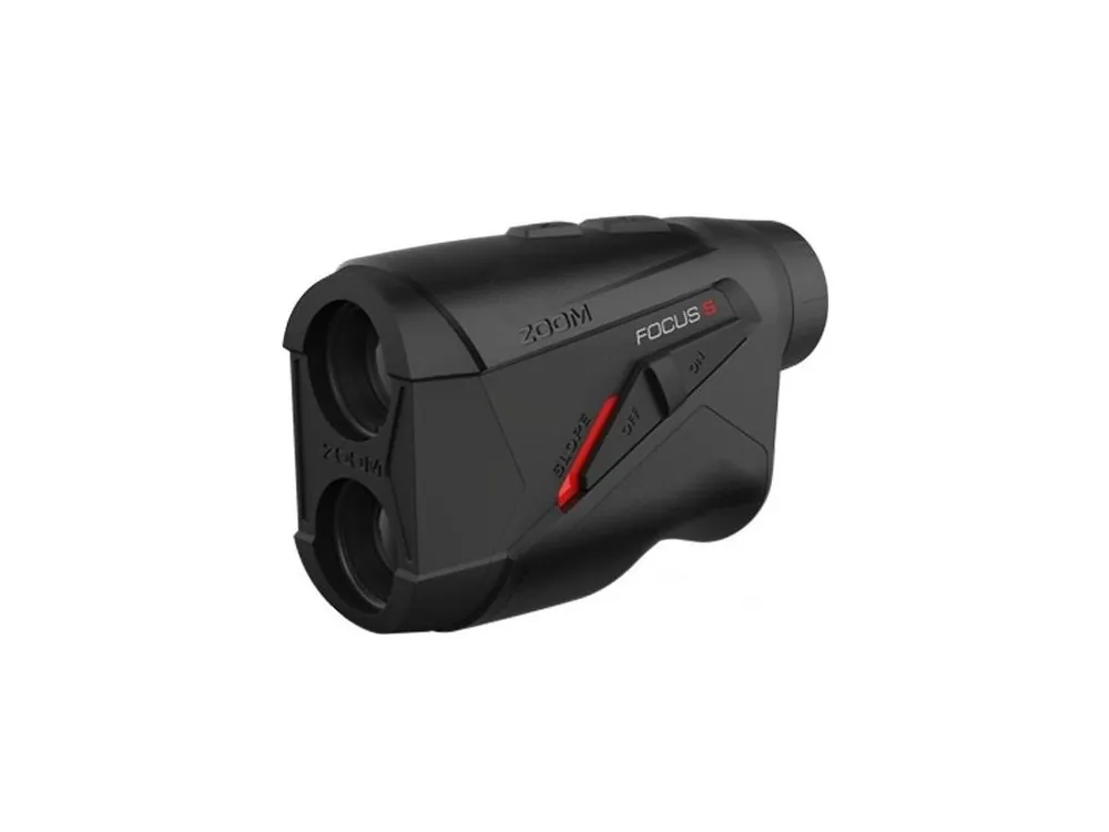 Zoom Focus S Rangefinder laserový dálkoměr černý + Golfová samolepka černá Finální Výprodej