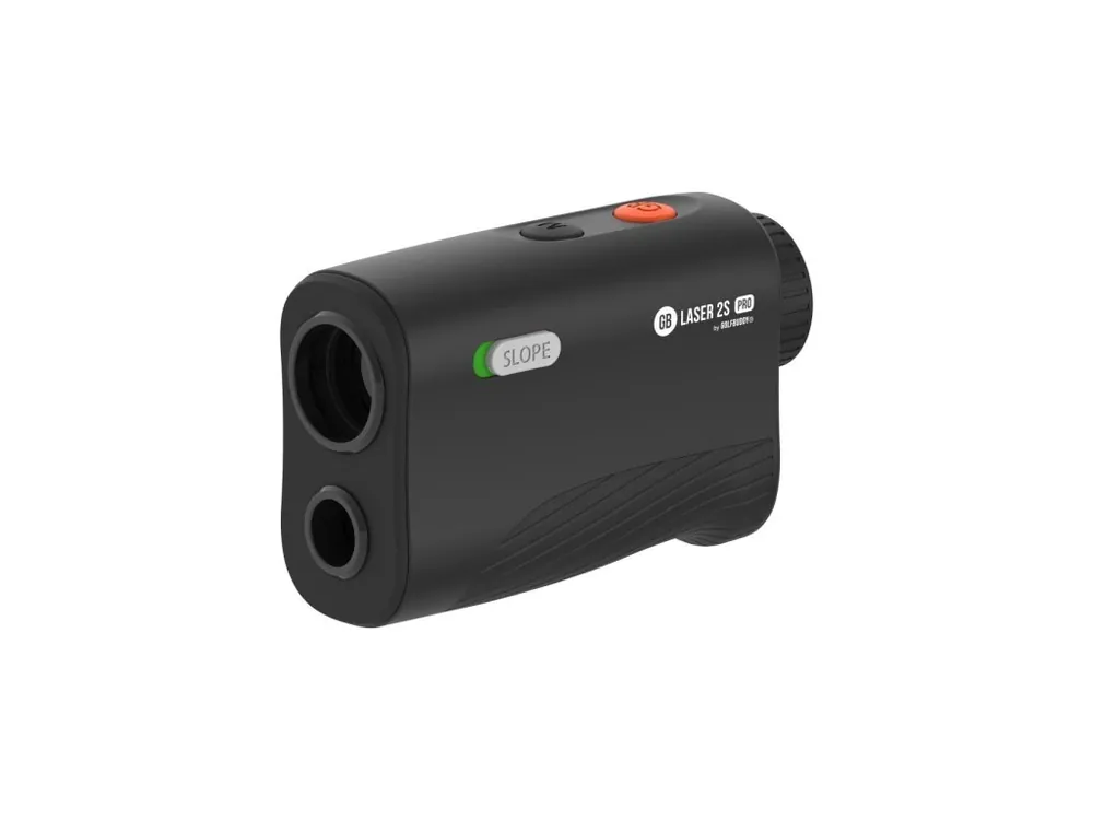 GOLF BUDDY Laser 2S Pro laserový dálkoměr + Golfová samolepka černá Jen Po Omezenou Doba