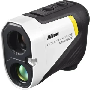 Rychlé Dodání NIKON CoolShot PRO Stabilized III laserový dálkový měřič + Golfová samolepka černá