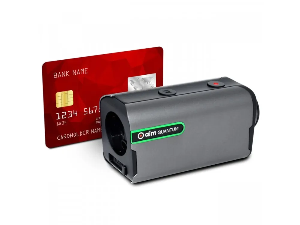 GOLF BUDDY Quantum laserový dálkoměr + Golfová samolepka černá Levný