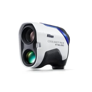 NIKON CoolShot PRO Stabilized II laserový dálkový měřič + Golfová samolepka černá Vrácení Zdarma