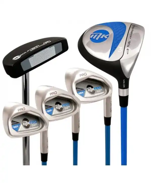 Dětský set želez MKids Pro Blue (10-12 let) Vrácení Zdarma
