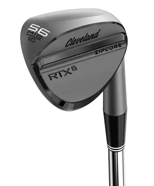Pánská wedge Cleveland RTX6 ZipCore Black Satin Finální Výprodej