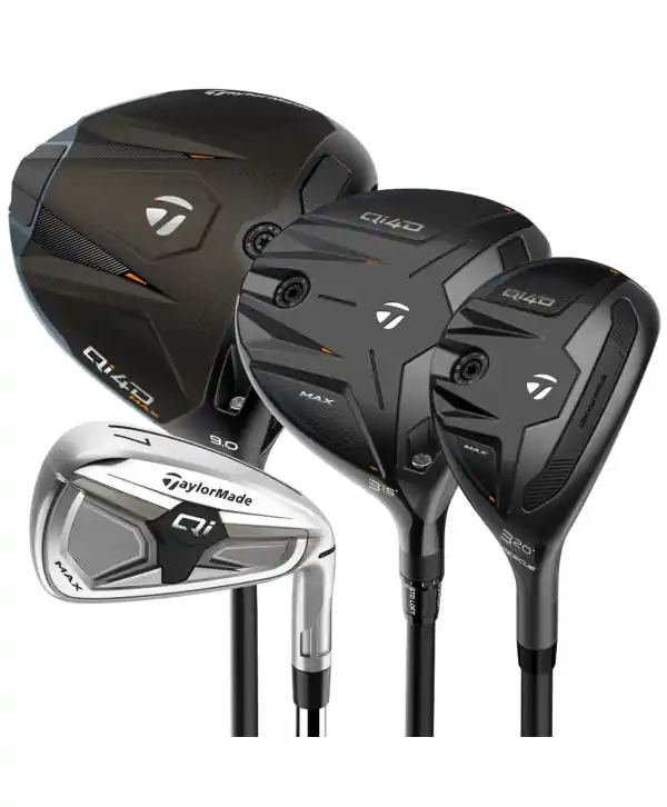Pánský golfový set TaylorMade Qi4D MAX - ocel/grafit Must-Have