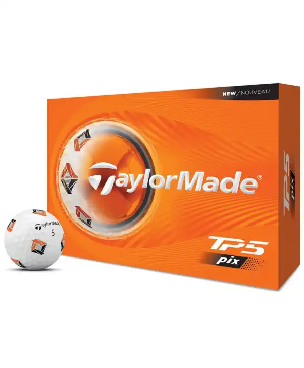 Poslední Šance Golfové míčky TaylorMade TP5 Pix (12 ks)
