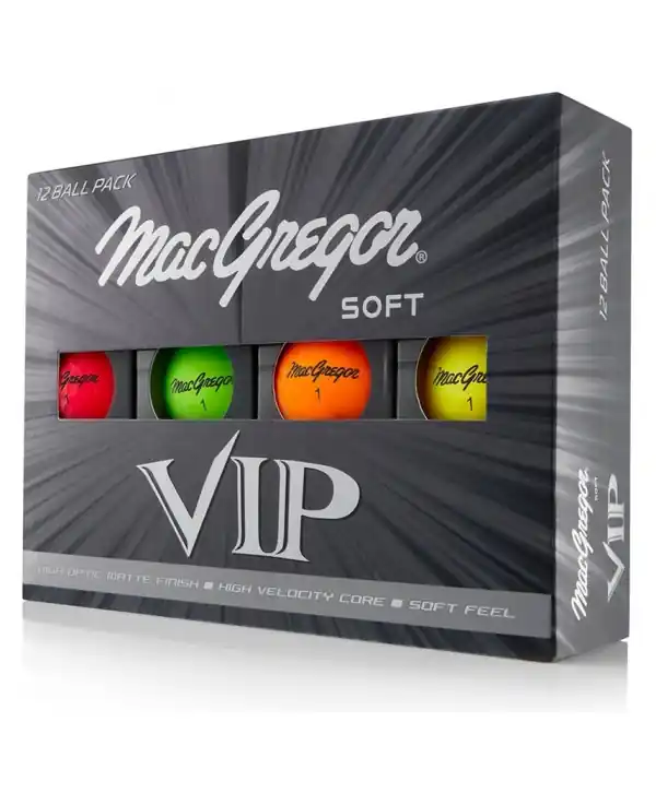 Horká Nabídka Golfové míčky MacGregor VIP Soft (12 ks)