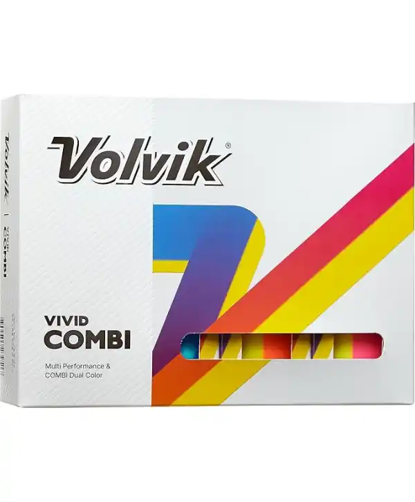 Aktuální Golfové míčky Volvik Vivid Combi (12 ks)
