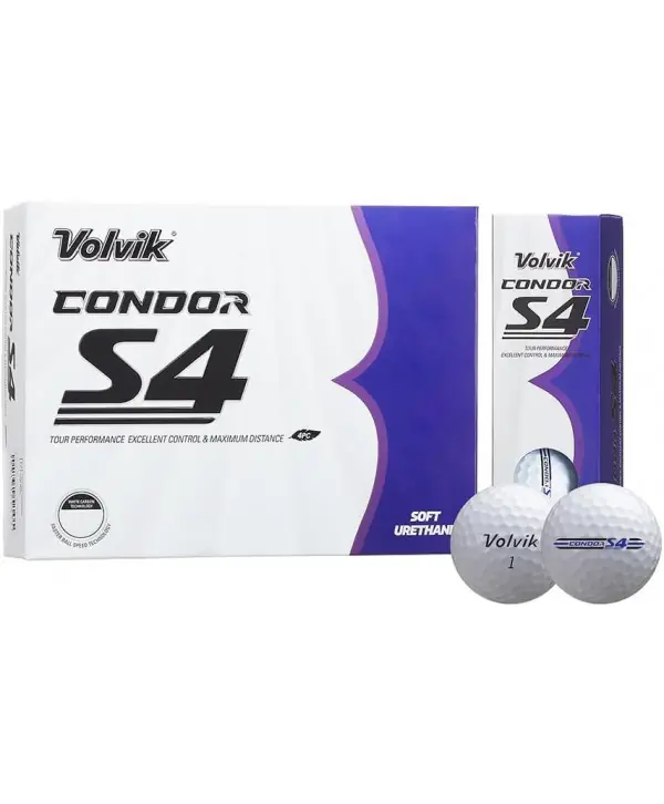 Jen Po Omezenou Doba Golfové míčky Volvik Condor S4 Tour Soft (12 ks)
