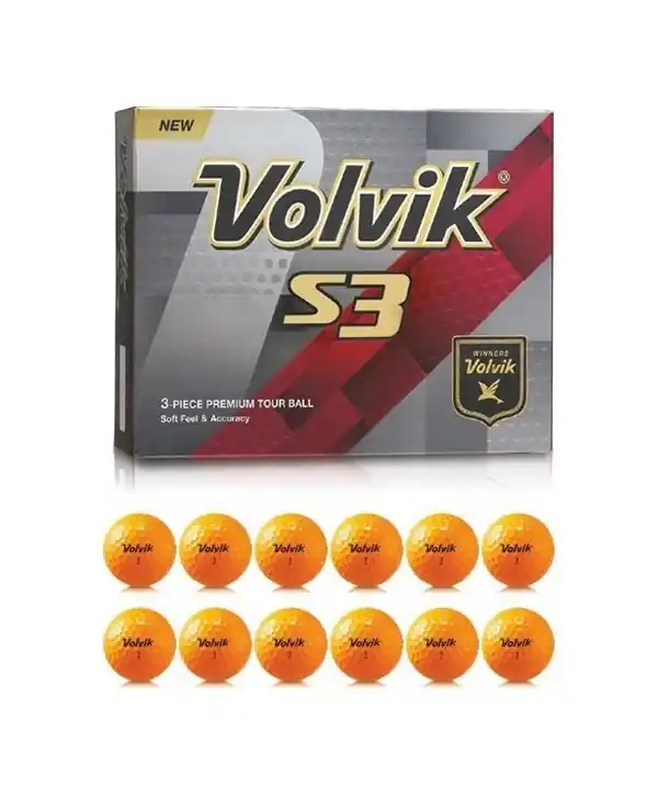 Must-Have Golfové míčky Volvik S3 (12 ks)