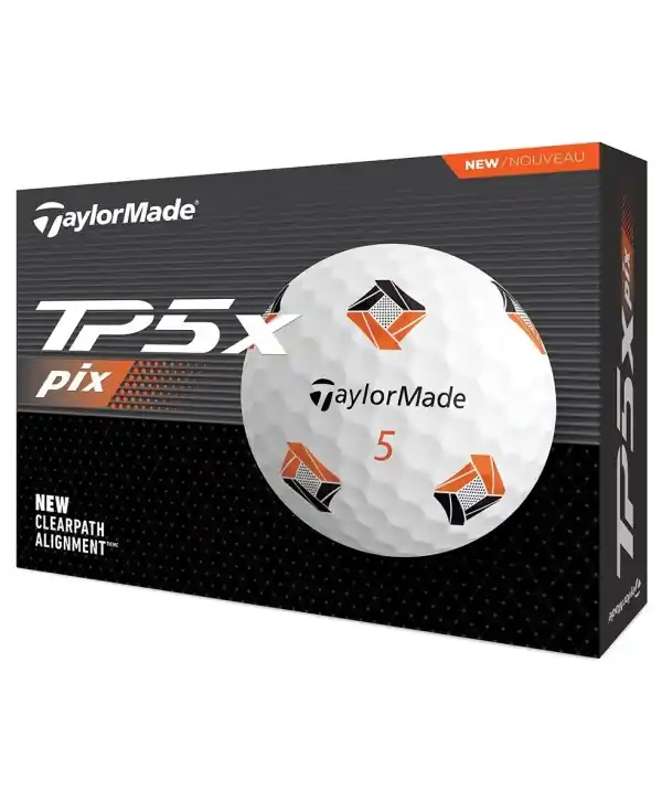 Akce Golfové míčky TaylorMade TP5x Pix (12 ks)