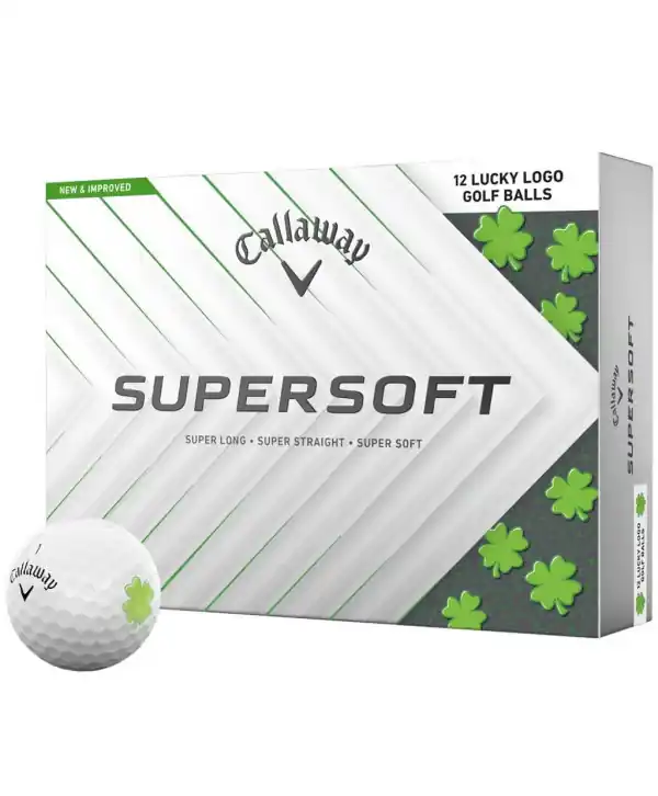 Dokud Zásoby Vydrží Limitovaná edice - míčky Callaway Supersoft Lucky (12 ks)