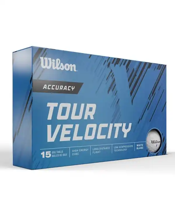 Golfové míčky Wilson Tour Velocity Accuracy (15 ks) Poslední Šance