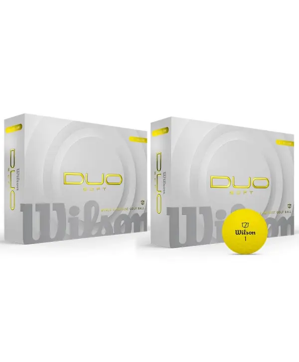 Časově Omezené Golfové míčky Wilson Duo Soft (24 ks)