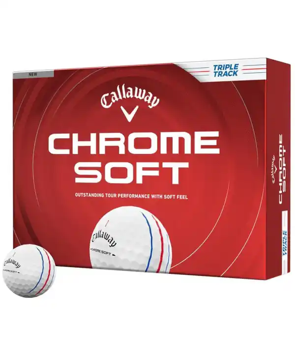 Nejlepší Cena Golfové míčky Callaway Chrome Soft Triple Track