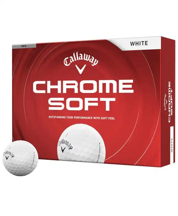 Cenově Výhodný Golfové míčky Callaway Chrome Soft (12 ks)
