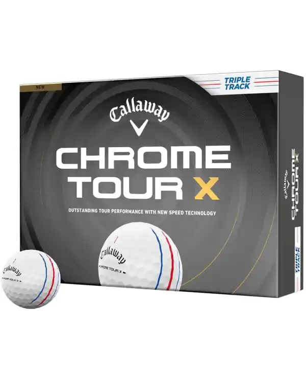 Golfové míčky Callaway Chrome Tour X Triple Track (12 ks) Novinka