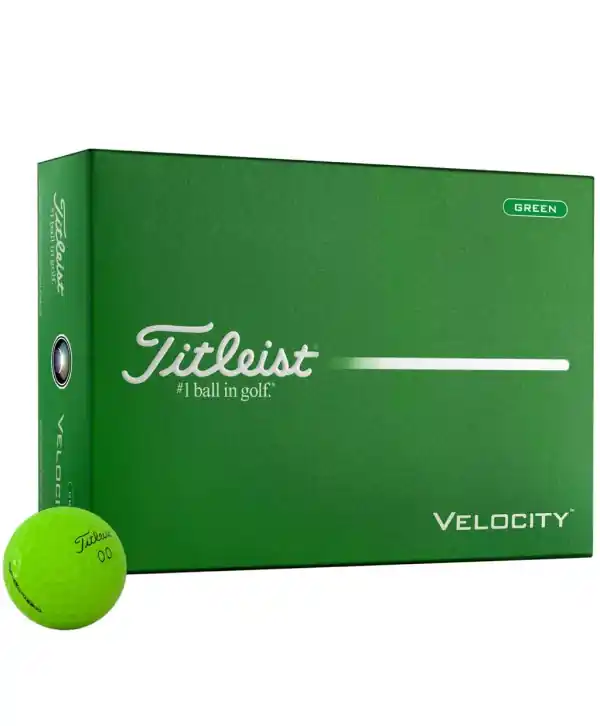 Golfové míčky Titleist Velocity Matte Greren (12 ks) Odeslání Ihned