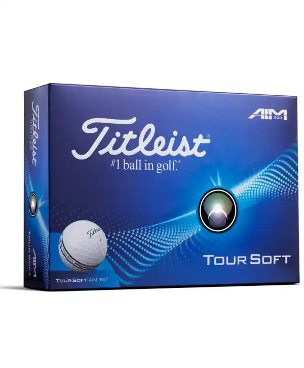 Poslední Šance Golfové míčky Titleist Tour Soft 360 Wrap (12ks)