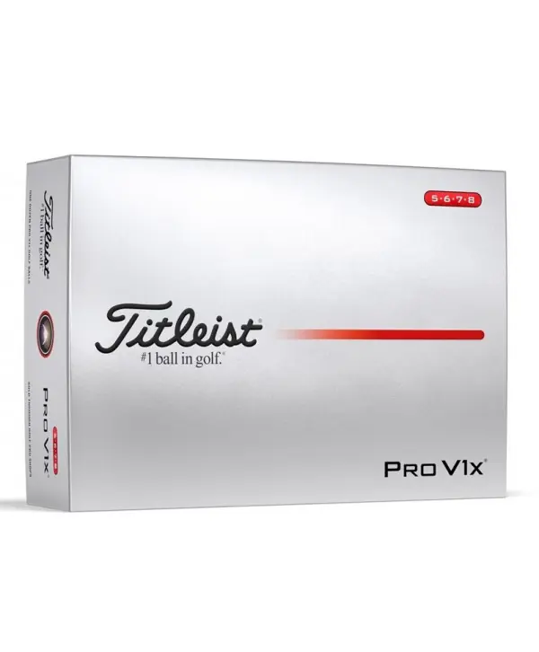 Must-Have Golfové míčky Titleist Pro V1x - vyšší čísla