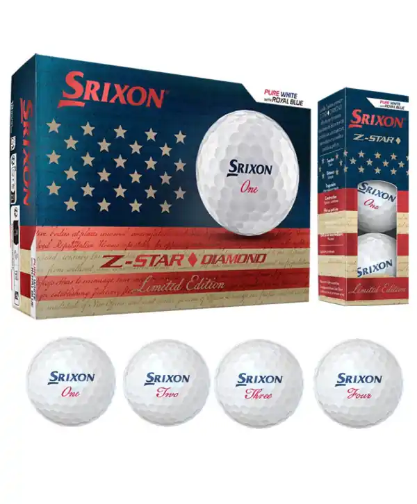 Top Prodej Limitovaná edice - míčky Srixon Z-Star Diamond US Open (12 ks)