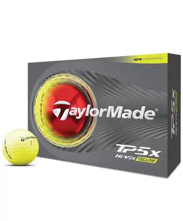 Omezená Nabídka Golfové míčky TaylorMade TP5x Yellow (12 ks)