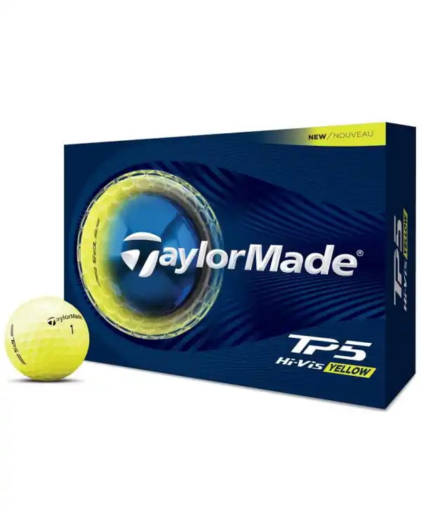 Bezpečná Platba Golfové míčky TaylorMade TP5 Yellow (12 ks)