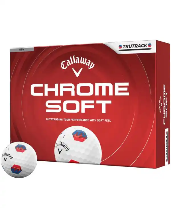 Super Cena Golfové míčky Callaway Chrome TruTrack (12 ks)