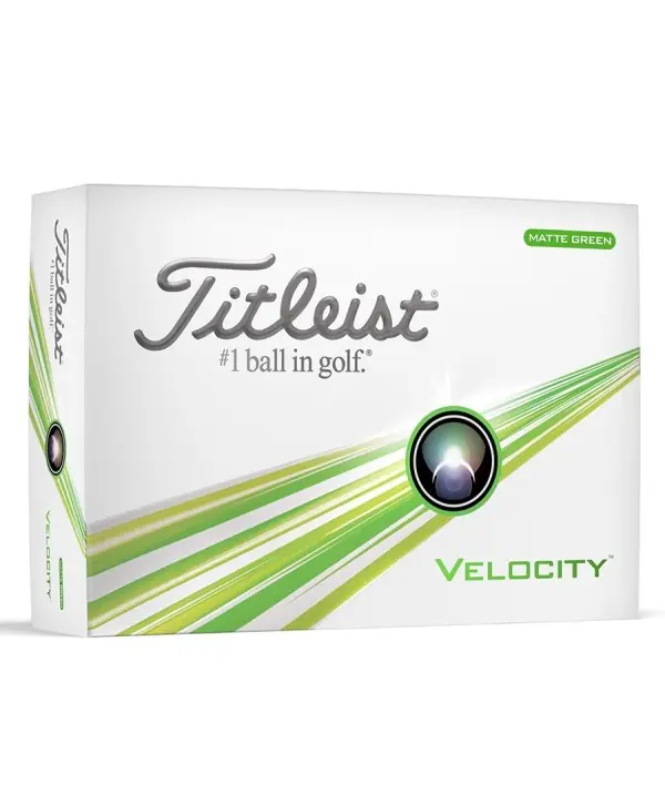 Horká Nabídka Golfové míčky Titleist Velocity Greren (12 ks)