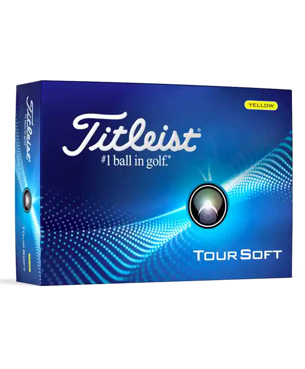 Golfové míčky Titleist Tour Soft Yellow (12ks) Časově Omezené
