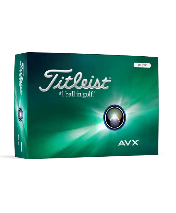 Golfové míčky Titleist AVX (12 ks) Výprodej