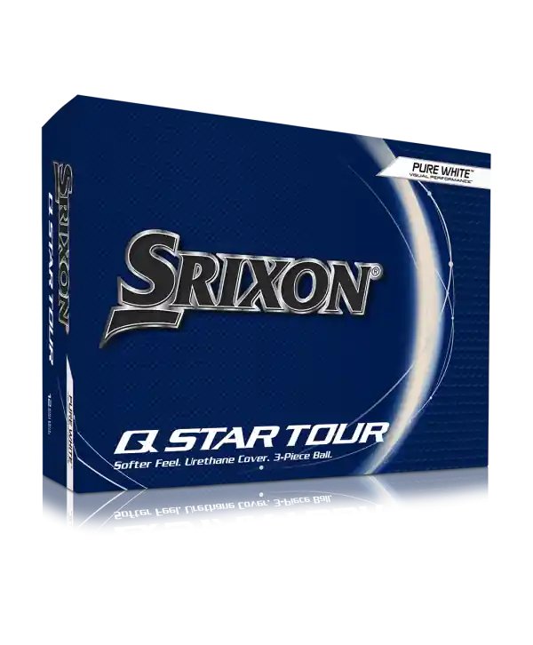 Vysoce Kvalitní Golfové míčky Srixon Q-Star Tour 5 Pure White (12 ks)