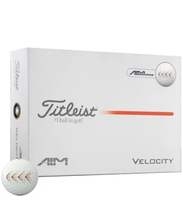 Golfové míčky Titleist Velocity AIM Peformance (12ks) Akční Cena