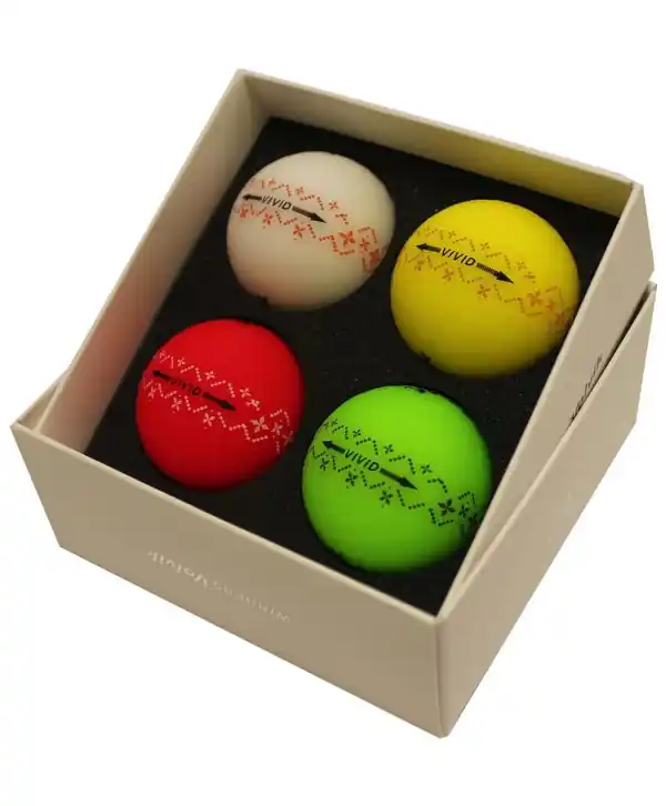 Vánoční balení golfových míčků Volvik (4ks) Bezpečná Platba