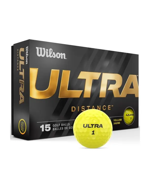 Golfové míčky Wilson Ultra Distance Yellow (15 ks) Odeslání Ihned