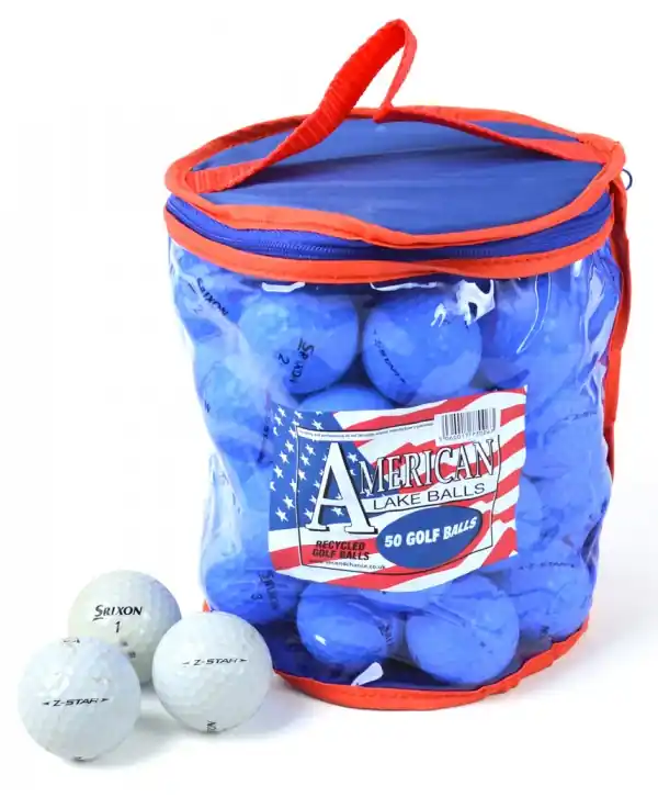 Značkový Mix hraných golfových míčků Srixon Grade A (50 ks)