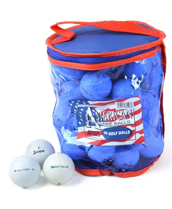 Sleva Hrané golfové míčky Srixon Soft Feel (50 ks)