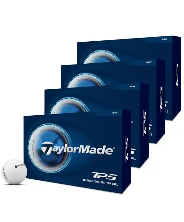 Omezená Nabídka Golfové míčky TaylorMade TP5 (48 ks)