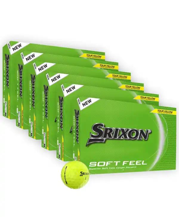 Golfové míčky Srixon Soft Feel (72 ks) Jen Po Omezenou Doba
