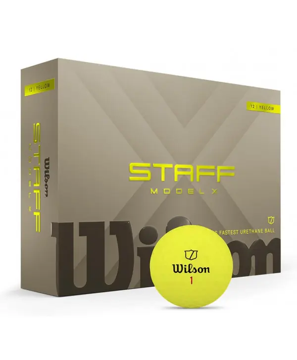Must-Have Golfové míčky Wilson Staff Model X Yellow (12 ks)