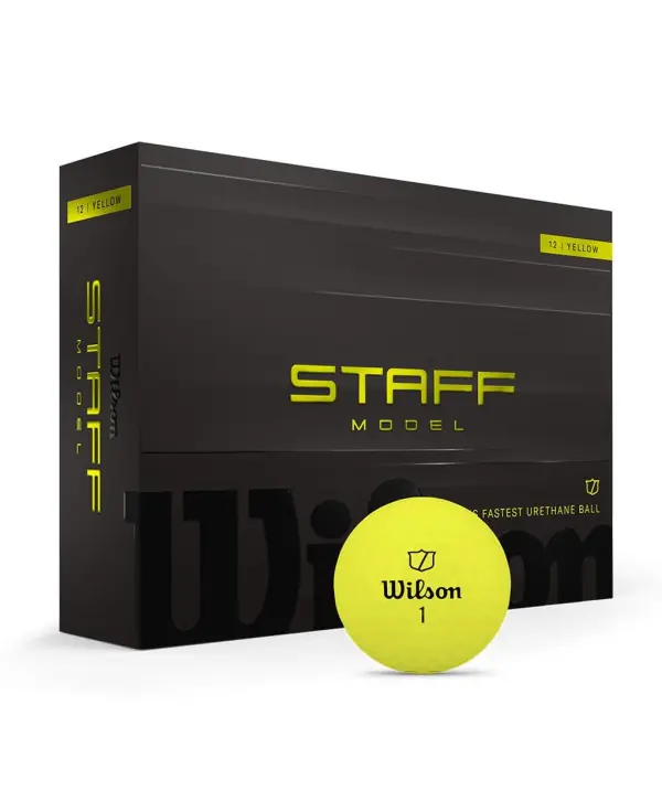 Vysoce Kvalitní Golfové míčky Wilson Staff Model Yellow (12 ks)
