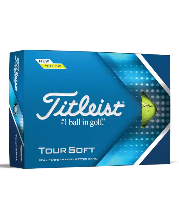 Golfové míčky Titleist Tour Soft Yellow (12 ks) Autentický