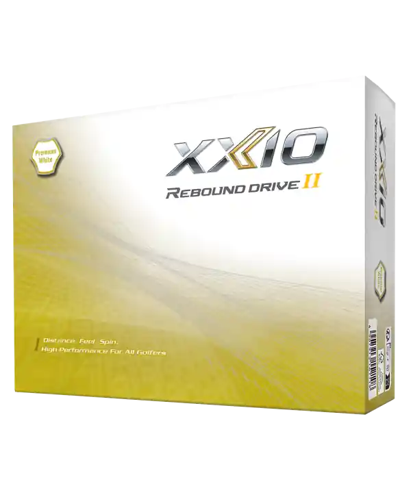 Golfové míčky XXIO Rebound Drive 2 Pearl White (12 ks) Výprodej