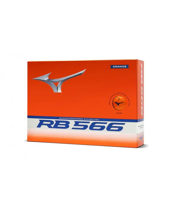 Golfové míčky Mizuno RB 566 Orange (12 ks) Přímo Od Výrobce