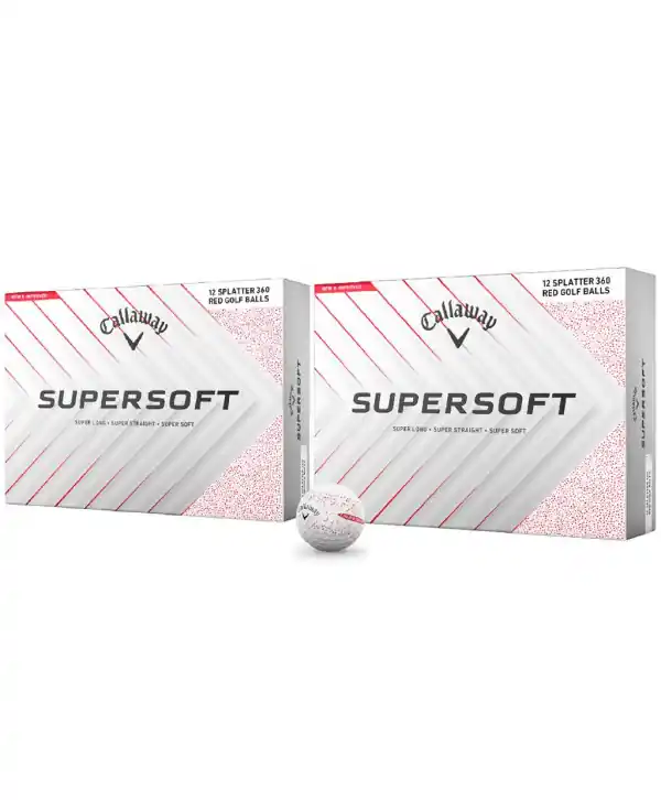 Golfové míčky Callaway Supersoft Splatter 360 (24 ks) Top Prodej