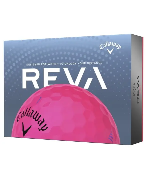 Ověřený Dámské golfové míčky Callaway Reva Pink Pearl (12 ks)