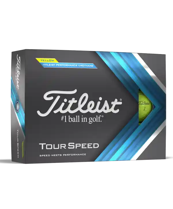 Nejlepší Volba Golfové míčky Titleist Tour Speed Yellow (12ks)