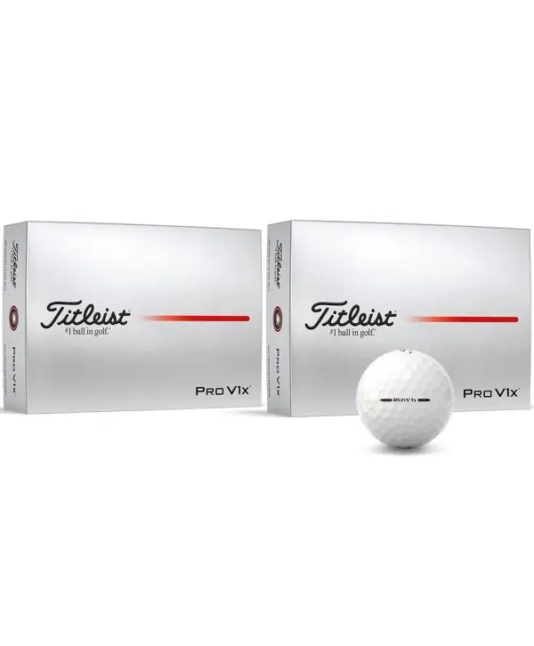 Golfové míčky Titleist Pro V1x Double Dozen (24 ks) Must-Have