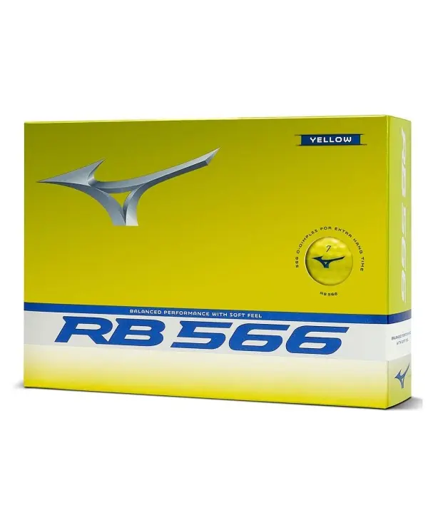 Vrácení Zdarma Golfové míčky Mizuno RB 566 Yellow (12 ks)