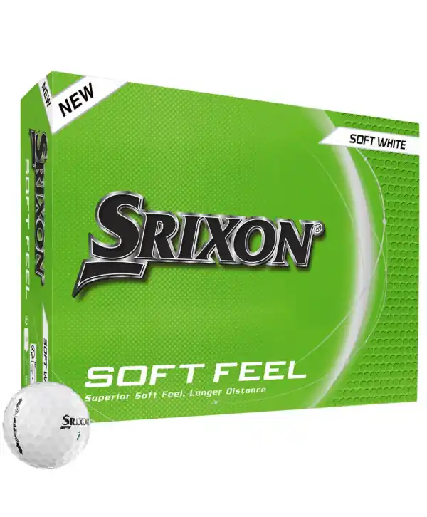 Nakupujte Hned Golfové míčky Srixon Soft Feel White (12 ks)