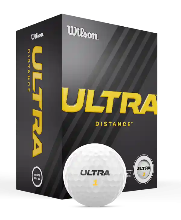 Originální Golfové míčky Wilson Ultra Distance White (24 ks)